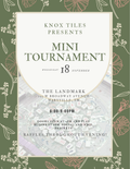Mini Mahjong Tournament